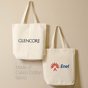 14x17 Cotton Tote Bag with Gusset  140GSM