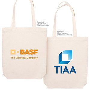 14x17 Cotton Tote Bag with Gusset  140GSM