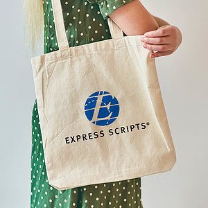14x17 Cotton Tote Bag with Gusset  140GSM