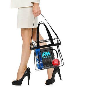 The Everything Clear Vinyl Tote Bag