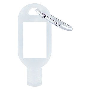 1 oz. ml hand sanitizer gel with carabiner