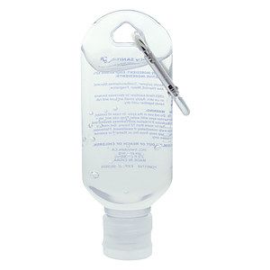 2 oz. Hand Sanitizer Gel w Carabiner