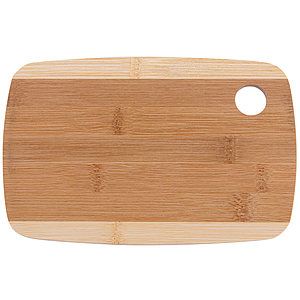 The Camden 9-Inch Two-Tone Bamboo Cutting Board