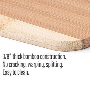 The Gosford 11-Inch Two-Tone Bamboo Cutting Board