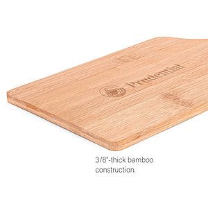 The Genoa 14-Inch Bamboo Cutting Board with Handle
