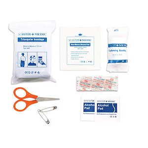 First Aid Travel Kit - 13 Piece