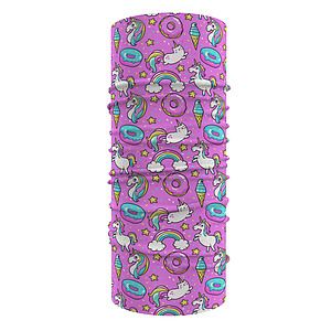 Face Mask Tube Neck Gaiter With Colorfull Custom Graphic Dye Sublimation Print