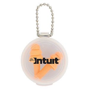 Silicone Earplug Keychain