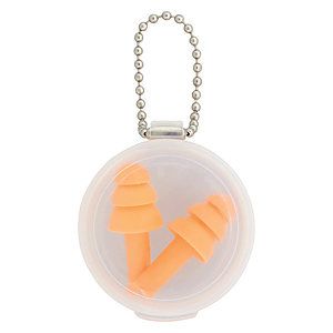 Silicone Earplug Keychain