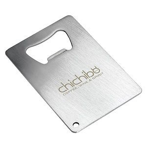 Stainless Credit Card Bottle Opener