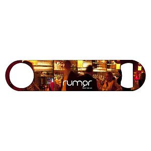 Bartender's Colored Stainless Steel Bottle Opener