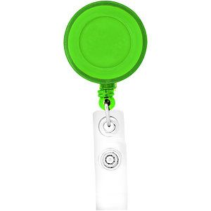 Round-Shaped Retractable Badge Holder