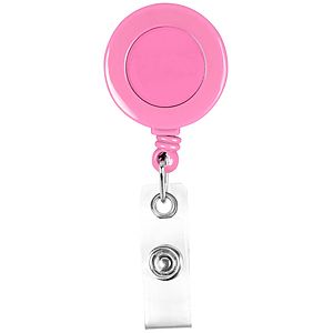 Round-Shaped Retractable Badge Holder