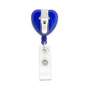 Heart Retractable Badge Holder