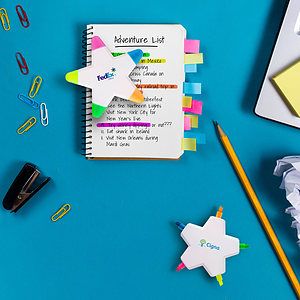 Star 5-Color Highlighter