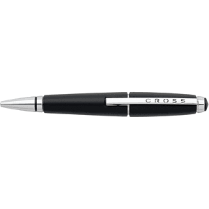 Cross Edge Rollerball Pen - Jet Black