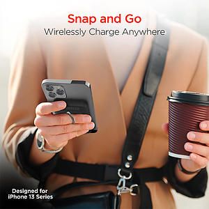 HyperGear 5000mAh Magnetic Wireless Power Bank for iPhone 12+ Series