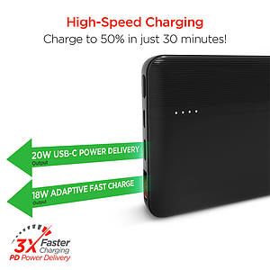 HyperGear Fast Charge Power Bank with USB-C