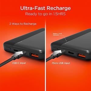 HyperGear Fast Charge Power Bank with USB-C