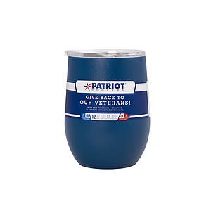 Patriot Stemless 12oz Wine Tumbler