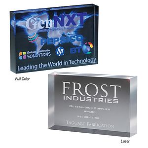 Medium Freestanding Block Award