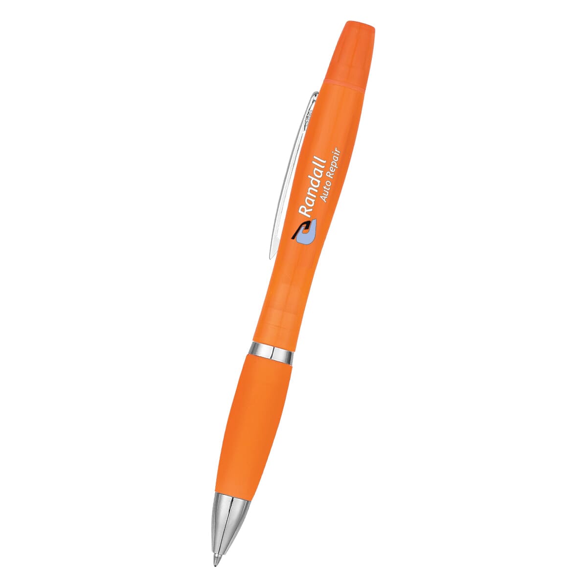 Twin-Write Pen & Highlighter With Antimicrobial Additive