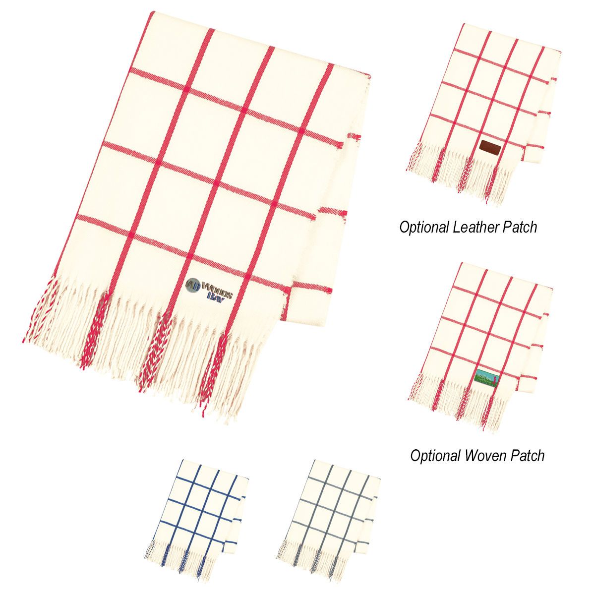 CHARLESTON FRINGED SCARF