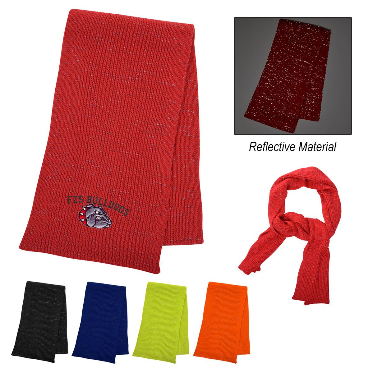 Go  Glow Reflective Scarf