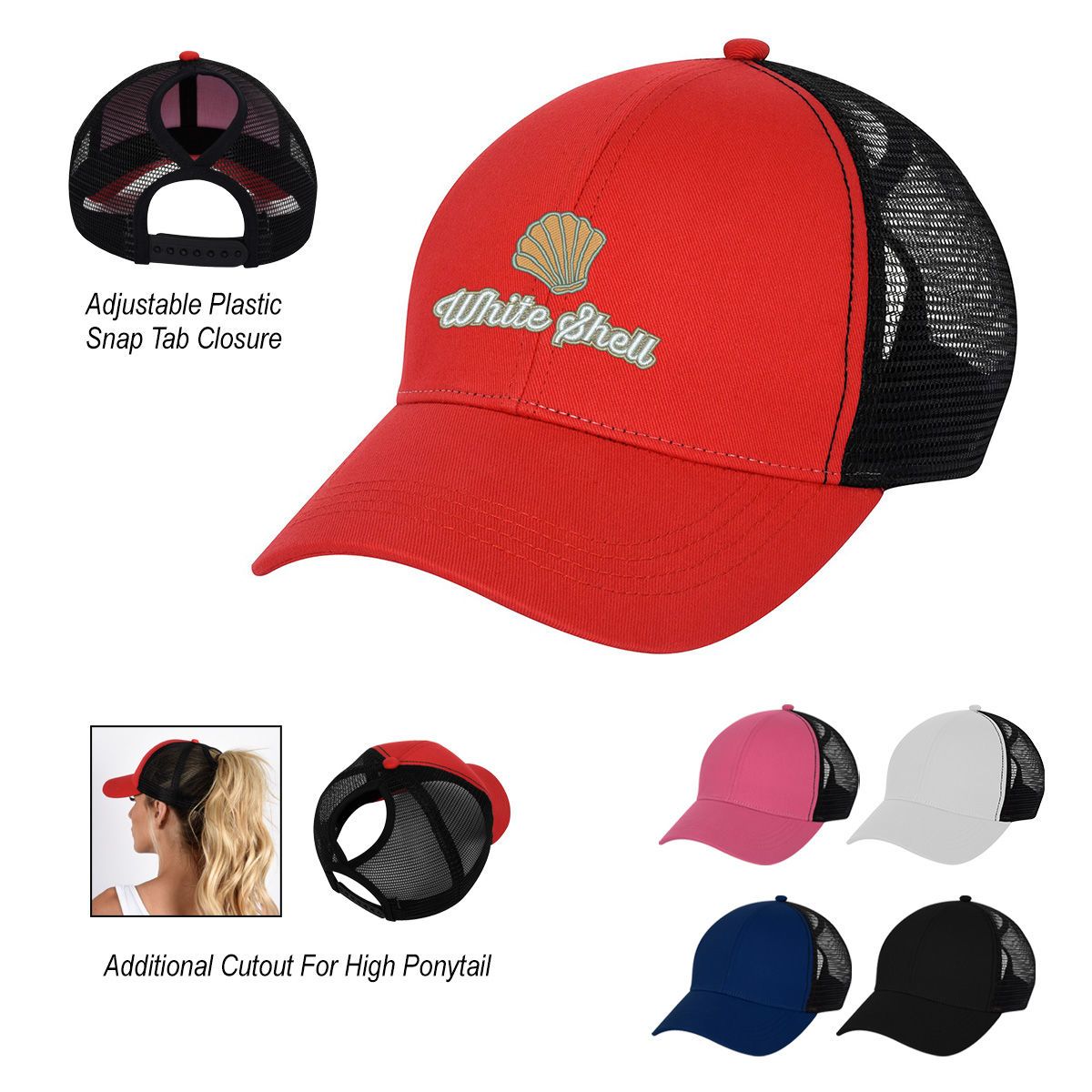 BED HEAD PONYTAIL CAP