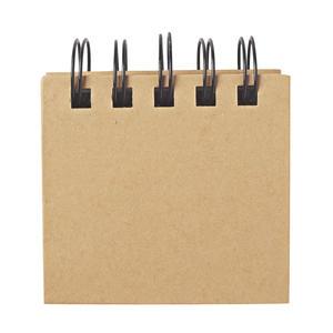 Spiral Book With Sticky Notes And Flags