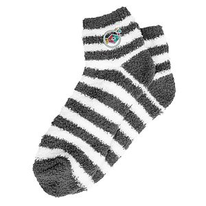 Fuzzy Stripe Socks