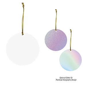 Acrylic Ornament - Circle