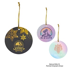 Acrylic Ornament - Circle