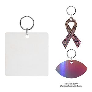 Acrylic Key Tag - Custom Shape 4"