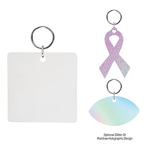 Acrylic Key Tag - Custom Shape 4"