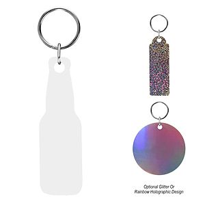 Acrylic Key Tag - Custom Shape 3"