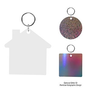 Acrylic Key Tag - Custom Shape 2"