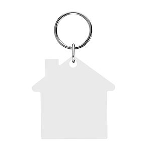 Acrylic Key Tag - House