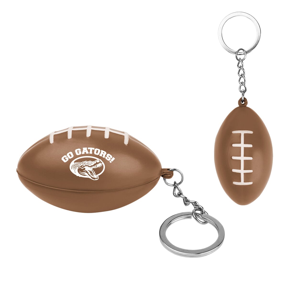 Football Stress Reliever Keychain