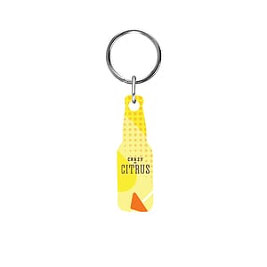 Full Color Wood Key Tag - 2"