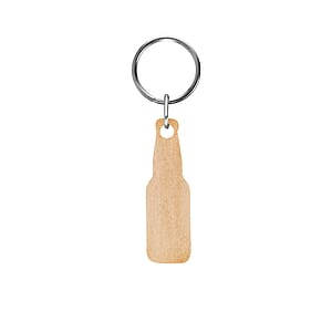 Full Color Wood Key Tag - 2"