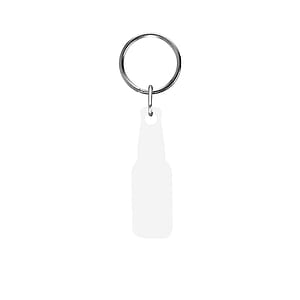 Full Color Wood Key Tag - 2"