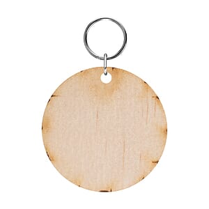 Full Color Wood Key Tag - 6"