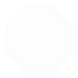 Octagon Paper Coaster