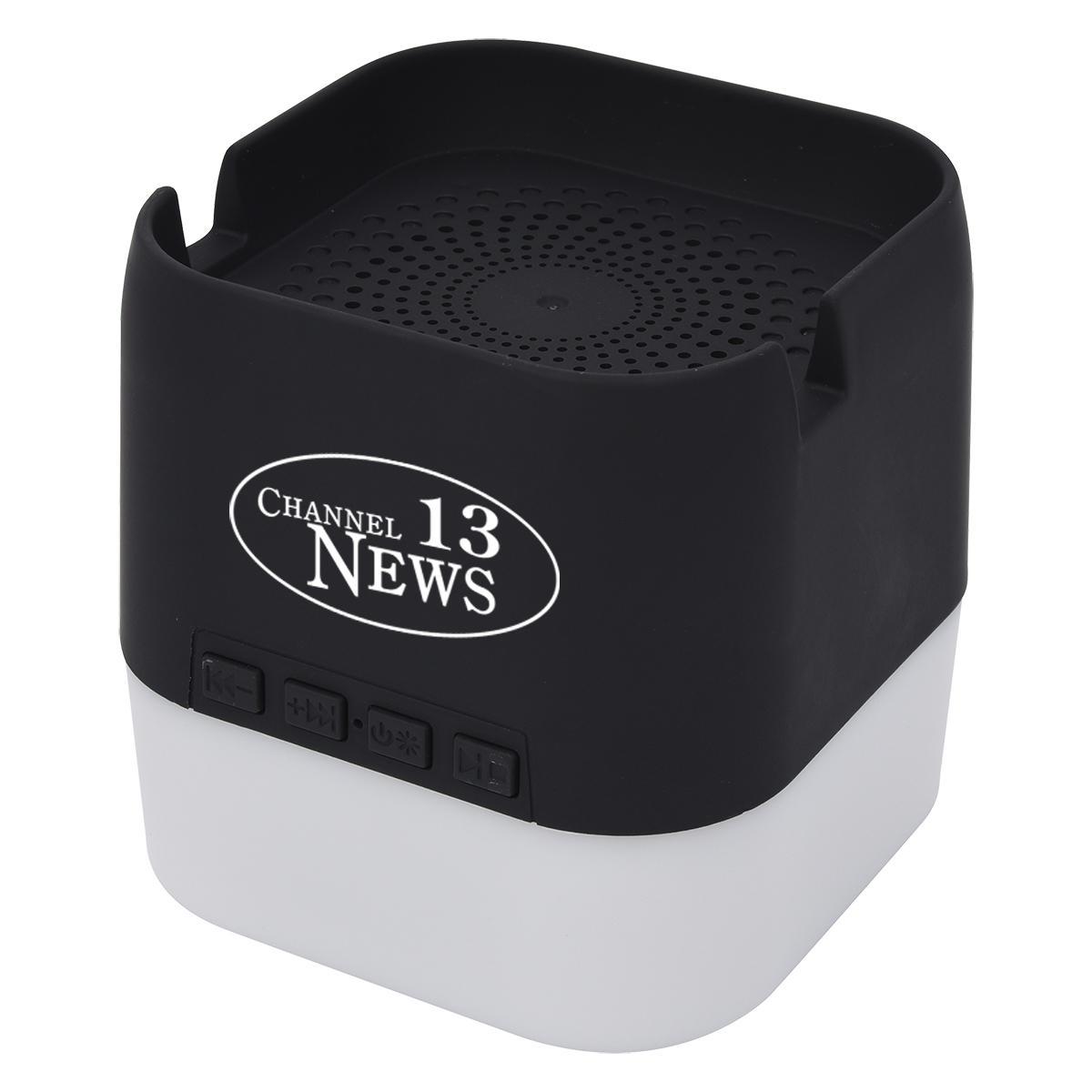 Promotional Sound wave light up wireless speaker Personalized With Your Custom Logo