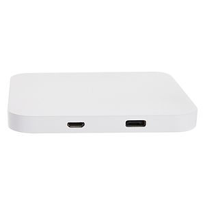 Power Up 2-Port USB Hub & Wireless Charging Pad