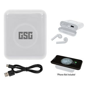 True Wireless Earbuds with Charger & Power Bank