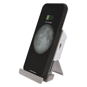 Compact Wireless Charging Pad & Stand