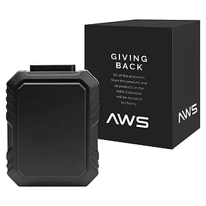AWS UL Listed 5,000 mAh Power Bank and Fan With Clip