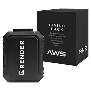 AWS UL Listed 5,000 mAh Power Bank and Fan With Clip